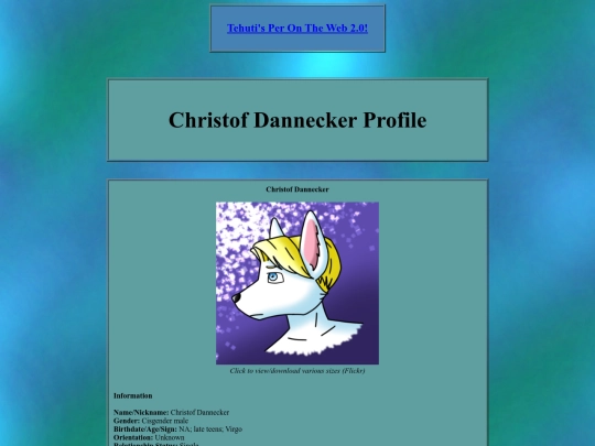 storyinfo/tratsinfo/charinfo/profiles/danneckerchristofprof screenshot