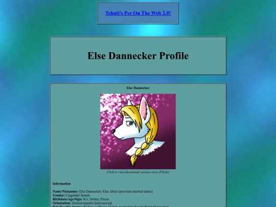 storyinfo/tratsinfo/charinfo/profiles/danneckerelseprof screenshot