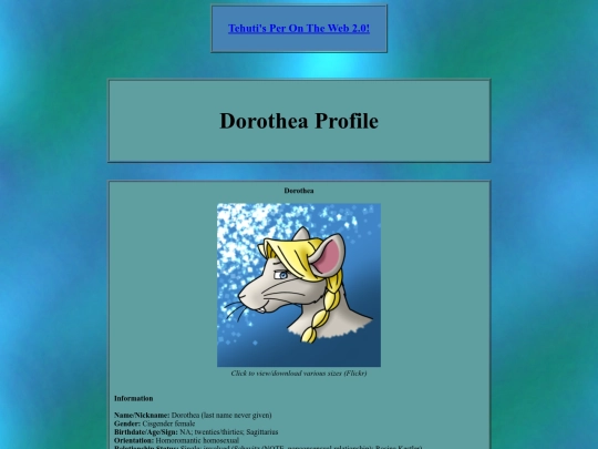 storyinfo/tratsinfo/charinfo/profiles/dorotheaprof screenshot