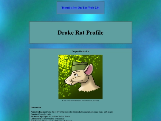 storyinfo/tratsinfo/charinfo/profiles/drakeratprof screenshot