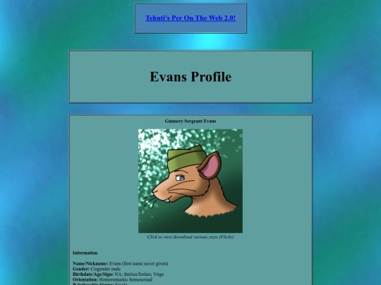 storyinfo/tratsinfo/charinfo/profiles/evansprof screenshot
