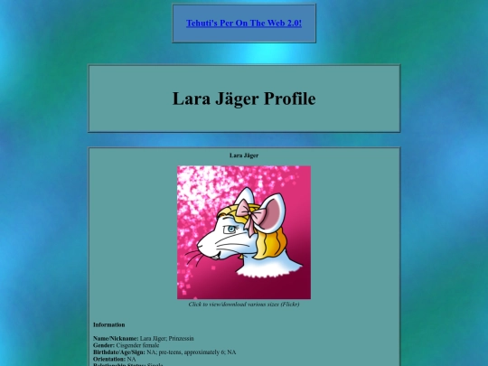 storyinfo/tratsinfo/charinfo/profiles/jagerlaraprof screenshot