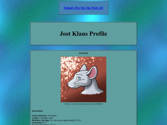 storyinfo/tratsinfo/charinfo/profiles/klausjostprof screenshot