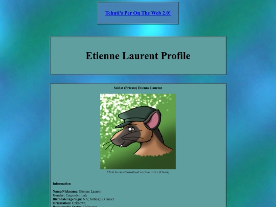 storyinfo/tratsinfo/charinfo/profiles/laurentetienneprof screenshot