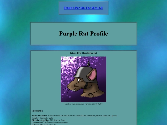 storyinfo/tratsinfo/charinfo/profiles/purpleratprof screenshot