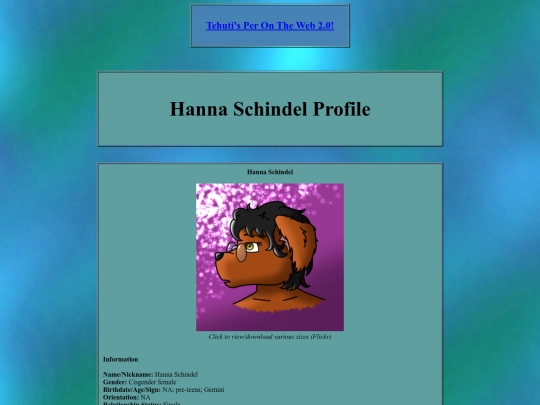 storyinfo/tratsinfo/charinfo/profiles/schindelhannaprof screenshot