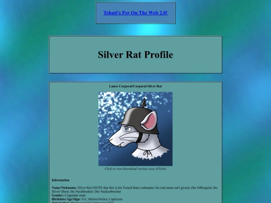 storyinfo/tratsinfo/charinfo/profiles/silverratprof screenshot