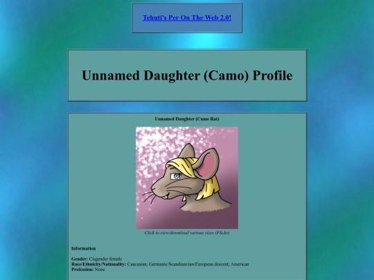 storyinfo/tratsinfo/charinfo/profiles/unnameddaughtercamoprof screenshot