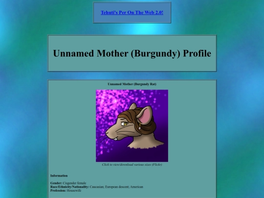 storyinfo/tratsinfo/charinfo/profiles/unnamedmotherburgundyprof screenshot