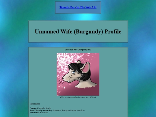 storyinfo/tratsinfo/charinfo/profiles/unnamedwifeburgundyprof screenshot