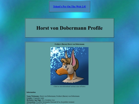 storyinfo/tratsinfo/charinfo/profiles/vondobermannhorstprof screenshot