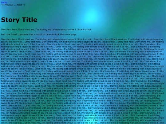 testpage screenshot