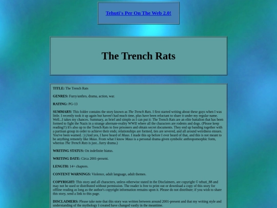trenchrats/trats screenshot