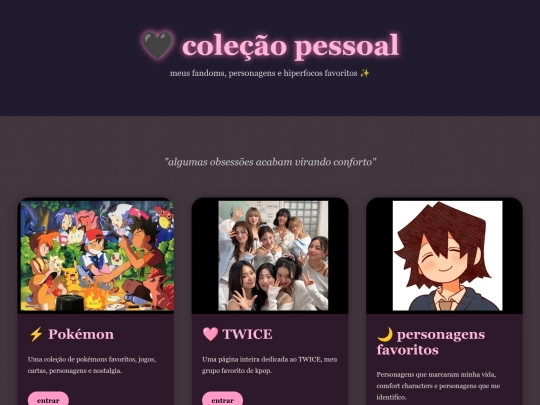 Colecao screenshot