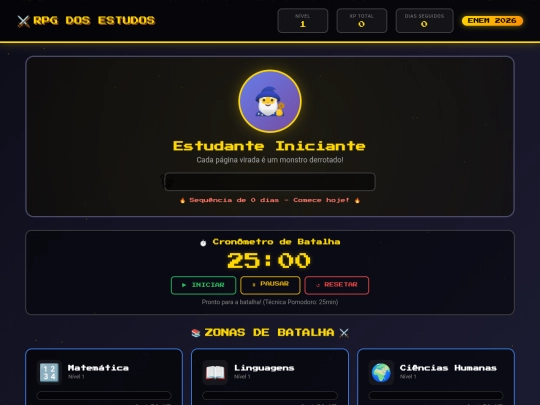 estudos screenshot