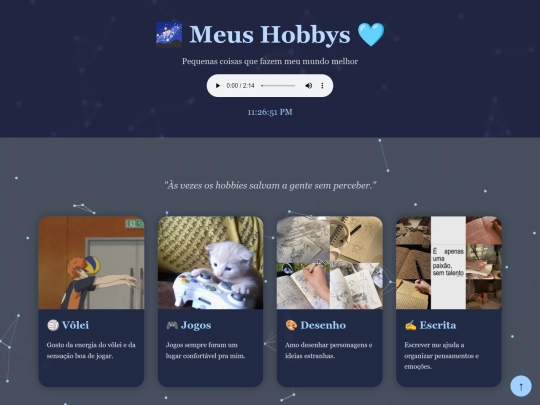 hobby screenshot