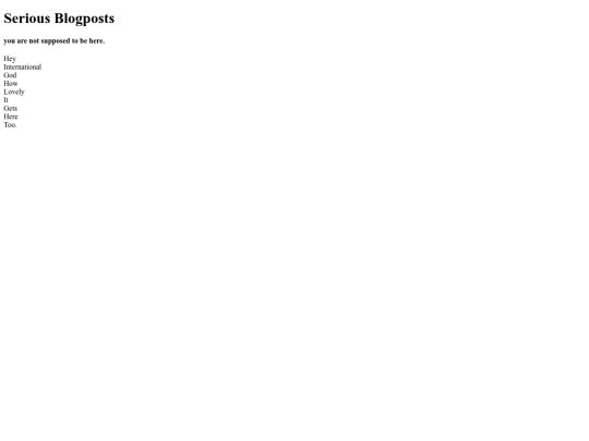 html/sadblog screenshot