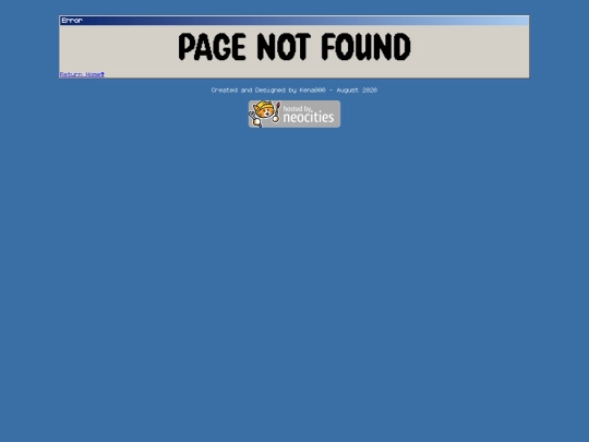 not_found screenshot