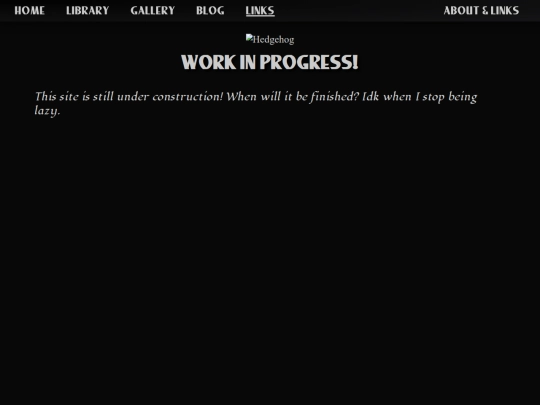 links screenshot