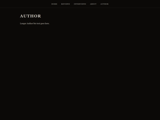author screenshot