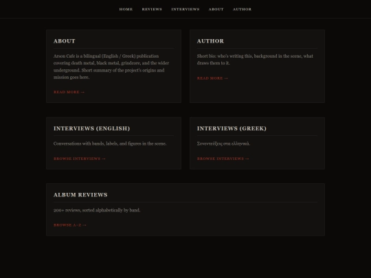 home screenshot