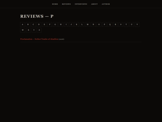 reviews/p screenshot