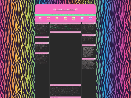 blog screenshot