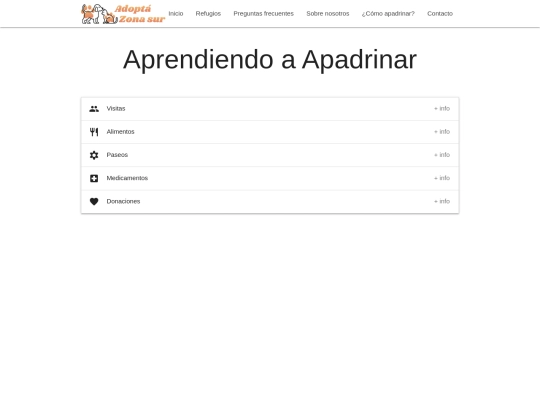 aprendiendoaapadrinar screenshot