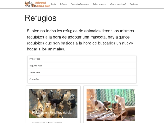 refugios screenshot