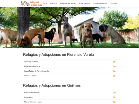 refugios/losrefugios screenshot