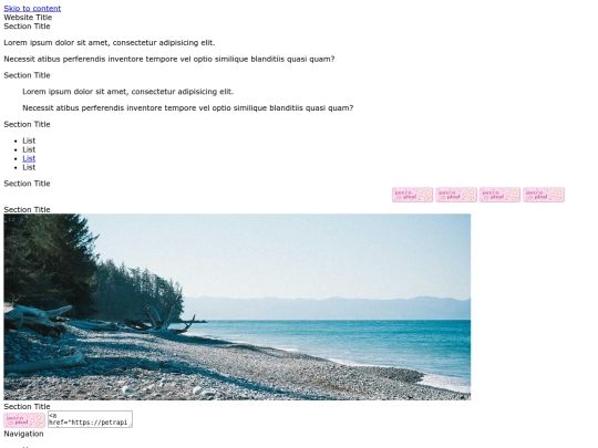 index screenshot