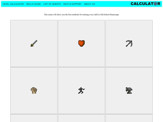 raiz/OSRS_Calculator/PaginaLeonGabriel screenshot