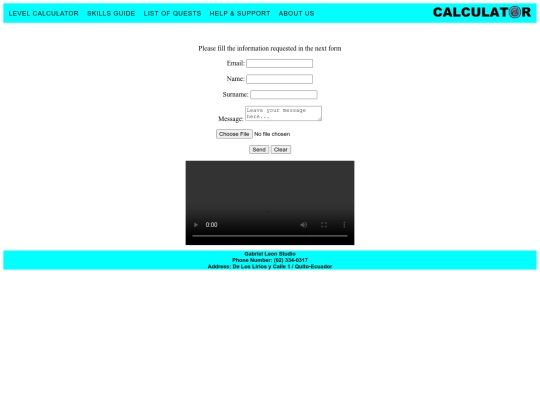 raiz/OSRS_Calculator/PaginaLeonGabriel3 screenshot