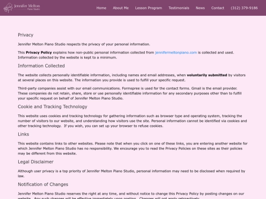privacy screenshot