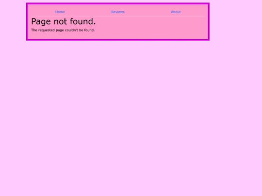 not_found screenshot