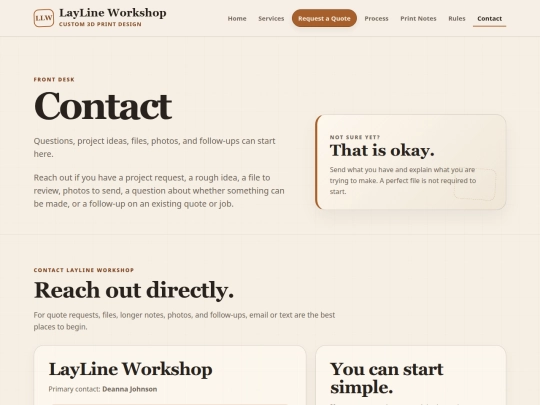 contact screenshot