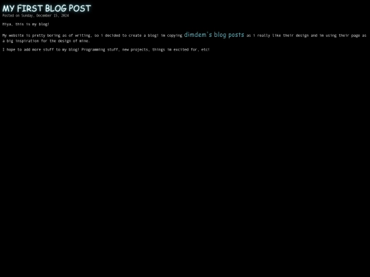 blogs/posts/first-post screenshot
