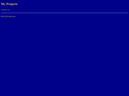 old/projects screenshot
