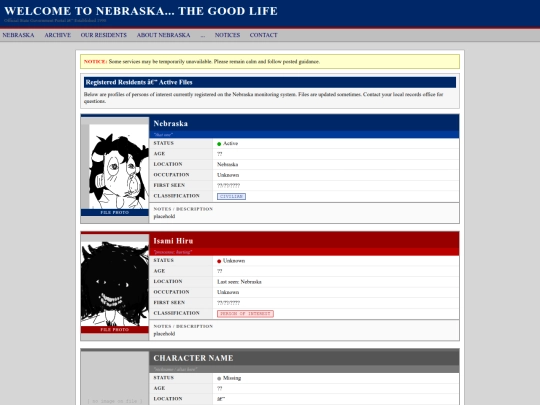 ourresidents screenshot