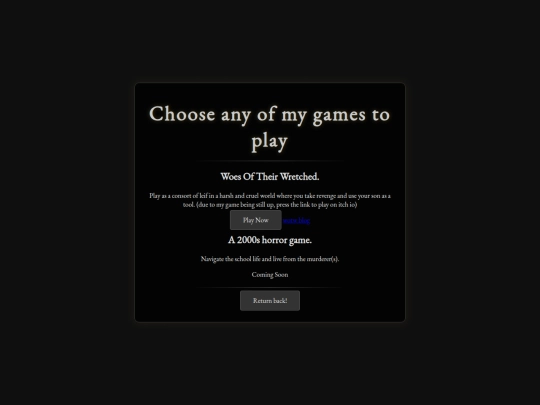 games screenshot