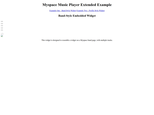 myspaceaudiotest screenshot
