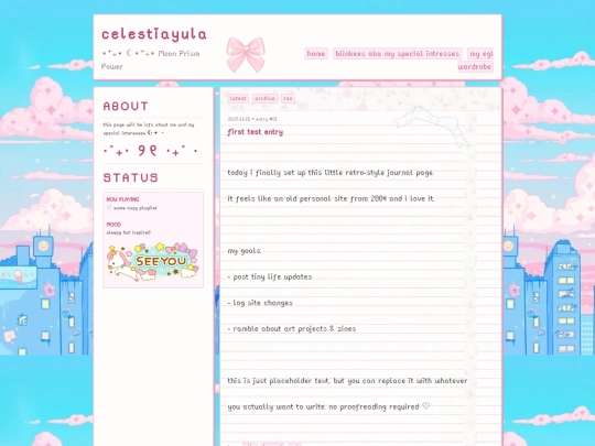 aboutme screenshot