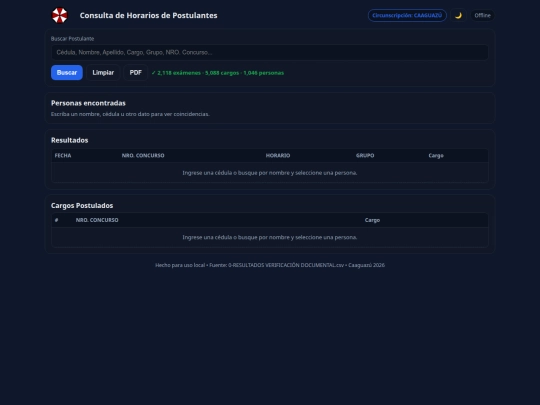 index screenshot