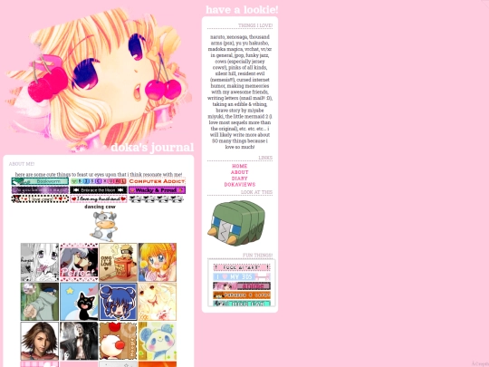 aboutme screenshot