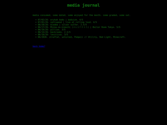 mediajournal screenshot
