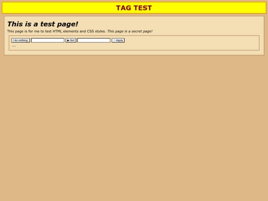 secret/tagtest screenshot