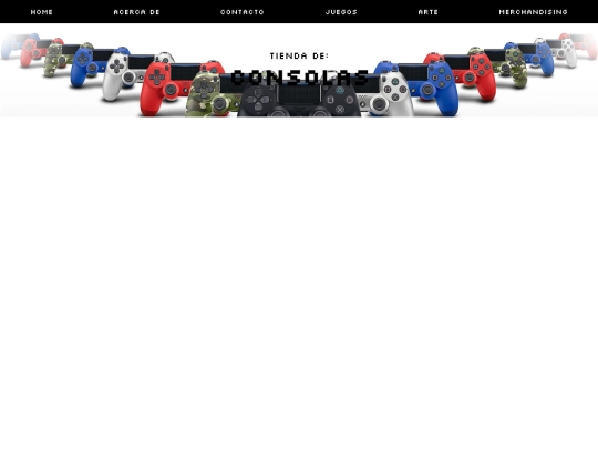 pagina/Juegos/consolas screenshot