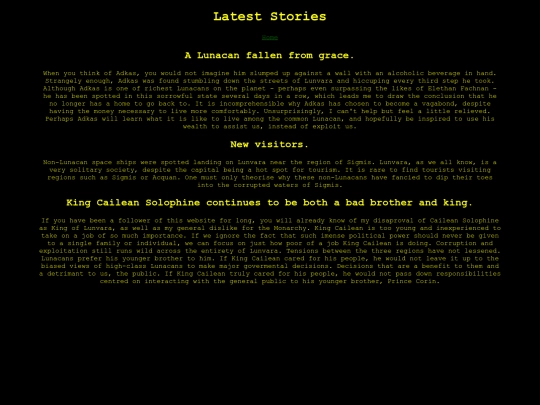 LatestStories screenshot