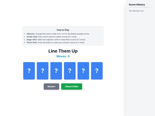 Line them up screenshot