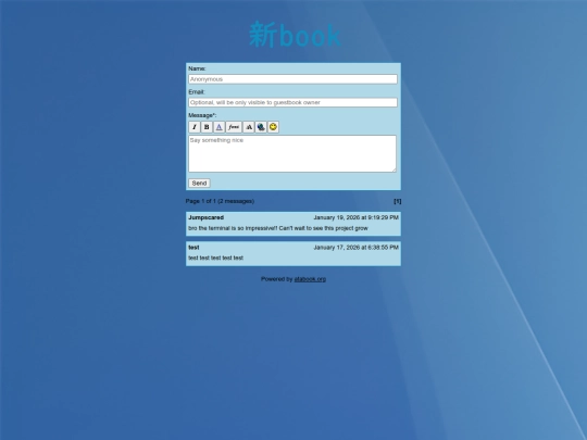 apps/atabook/atabook screenshot